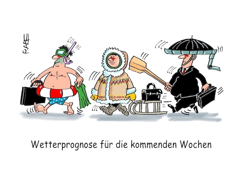 Cartoon: Wetterprognose (medium) by RABE tagged merz,kanzler,koalition,union,spd,klingbeil,cartoon,karikatur,pressezeichnung,farbcartoon,tagescartoon,bürokratie,verwaltung,beamte,modernisierung,monster,drachen,schwert,holzschwert,nägel,säge,wetter,wetterbericht,wetterprognose,eskimo,schwimmer,taucher,regenschirm,frühling,sonne,regen,kälte,merz,kanzler,koalition,union,spd,klingbeil,cartoon,karikatur,pressezeichnung,farbcartoon,tagescartoon,bürokratie,verwaltung,beamte,modernisierung,monster,drachen,schwert,holzschwert,nägel,säge,wetter,wetterbericht,wetterprognose,eskimo,schwimmer,taucher,regenschirm,frühling,sonne,regen,kälte
