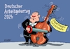 Cartoon: Arbeitgebertag (small) by RABE tagged ampel,ampelregierung,rot,grün,gelb,fdp,spd,grüne,rabe,ralf,böhme,cartoon,karikatur,pressezeichnung,farbcartoon,tagescartoon,inflation,einkommen,rente,rentenpaket,bruch,streit,neuwahlen,scholz,arbeitgeber,arbeitgebertag,forderungen,versprechungen,musik,musiker,bass,streichorchester,säge,fuchsschwanz