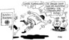 Cartoon: Ausstieg (small) by RABE tagged bundesregierung,kanzlerin,merkel,cdu,kabinett,eurokrise,schuldenkriese,austritt,ausstieg,ausstiegsszenario,griechenland,athen,rettungsschirm,fiskalpakt,arschtriit,fdp,koalition,schuldenschnitt,eurobonds,stabilitätspakt