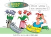 Cartoon: Blumenshop (small) by RABE tagged niederlande,holland,auftrittsverbot,wahlkampf,türkei,ministerpräsidenten,erdogan,rabe,ralf,böhme,cartoon,karikatur,pressezeichnung,farbcartoon,tagescartoon,merkel,kanzlerin,zusicherung,hilfe,tulpen,amsterdam,wilders,rutte,parlamentswahlen,bloem,shop