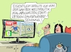 Cartoon: Dauerwerbung (small) by RABE tagged fußball,nagelsmann,spieler,wm,kader,usa,ball,sport,tor,spielfeld,schiedsrichter,videobeweis,rabe,ralf,böhme,cartoon,karikatur,pressezeichnung,farbcartoon,tagescartoon,hund,bundesliga,ballaballa,trump,dauerwerbung,tv