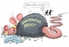 Cartoon: Der Rattenschwanz (small) by RABE tagged brexit,eu,insel,may,britten,austritt,rabe,ralf,böhme,cartoon,karikatur,pressezeichnung,farbcartoon,tagescartoon,geordnet,ungeordnet,abstimmung,parlament,london,niederlage,brüssel,ratte,rattenschwanz,endlos,sicht
