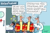 Cartoon: Fehlgesteuert (small) by RABE tagged merz,kanzler,koalition,union,spd,klingbeil,cartoon,karikatur,pressezeichnung,farbcartoon,tagescartoon,db,bahn,frühling,frühjahr,frühjahrsputz,ice,zug,blumenkasten,blumenkästen,esc,songcontest,notfall,notfallreform,reform,notarzt,notaufnahme,patient,fehlsteuerung,einlieferung,psychiater,rettungsdienst