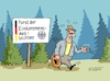 Cartoon: Forstarbeiter (small) by RABE tagged merz,union,kanzler,fritze,koalition,spd,klingbeil,bundesregierung,rabe,ralf,böhme,cartoon,karikatur,pressezeichnung,farbcartoon,tagescartoon,trump,putin,krisen,tv,nachrichten,waschmaschine,einkommen,pilze,pilzsammler,forst,wald,einkommensaussicht,kauflaune