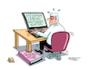 Cartoon: Glücksatlas III (small) by RABE tagged merz,union,kanzler,fritze,koalition,spd,klingbeil,bundesregierung,rabe,ralf,böhme,cartoon,karikatur,pressezeichnung,farbcartoon,tagescartoon,trump,putin,krisen,tv,nachrichten,waschmaschine,glück,glücksatlas,atlas,zufriedenheit,lebenszufriedenheit,tisch,tischbein,rechner,labtop,lebenshaltungskosten,anstieg,unzufriedenheit