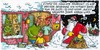 Cartoon: Gute Nachricht (small) by RABE tagged gute nachricht schlechte bescherung weihnachten weihnachtsmann geschenkesack schnee rentiere sparsamkeit enttäuschung wirtschaft euro