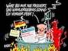 Cartoon: Honecker in der Hölle (small) by RABE tagged berlin,berlinwahl,hauptstadt,wahlwiederholung,wahlfälschung,senat,stimmauszählung,fehler,rabe,ralf,böhme,cartoon,karikatur,pressezeichnung,farbcartoon,tagescartoon,hölle,teufel,satan,kessel,höllenfeuer,dreizack,erich,honecker,staatschef,ddr,sed,stasi,wahlbetrug
