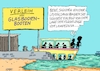 Cartoon: Lampedusa (small) by RABE tagged eu,brüssel,rede,nation,lage,uschi,ursula,von,der,leyen,rabe,ralf,böhme,cartoon,karikatur,pressezeichnung,farbcartoon,tagescartoon,lampedusa,flüchtlinge,melonie,besichtigung,flüchtlingslager,flüchtlingsdrama,meloni,italien,bootsverleih,glasbodenboote
