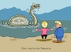 Cartoon: Nessi wieder aufgetaucht (small) by RABE tagged trump,kanada,gipfel,gipfeltreffen,staatschefs,rabe,ralf,böhme,cartoon,karikatur,pressezeichnung,farbcartoon,tagescartoon,gespenst,geist,angst,donald,usa,nato,natoaustritt,schild,zoll,zollstreit,strafzoll,einigung,schottlanf,golf,golfplatz,treffen,eu,ursula,von,der,leyen,deal,handelskrieg,turnberry,nessie,loch,ness,seeungeheuer,monster