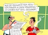 Cartoon: Nochmal Reichweite (small) by RABE tagged merz,groko,spd,union,posten,postenvergabe,rabe,ralf,böhme,cartoon,karikatur,pressezeichnung,farbcartoon,tagescartoon,schaufenster,deko,umbau,laden,ladenhüter,regierungsbildung,waffenwende,reichweite,reichweitenbeschränkung,aufhebung,taurus,waffenlieferung,ukraine,ukrainekrieg,diplomatie,vertrauen