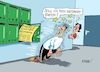 Cartoon: Notarzt (small) by RABE tagged merz,kanzler,koalition,union,spd,klingbeil,cartoon,karikatur,pressezeichnung,farbcartoon,tagescartoon,db,bahn,frühling,frühjahr,frühjahrsputz,ice,zug,blumenkasten,blumenkästen,reform,entlastung,entlastungspaket,kosten,rechnung,briefkasten,enrgie,energiekosten,preissteigerung,inflation