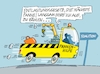 Cartoon: Pannenhilfe (small) by RABE tagged merz,kanzler,koalition,union,spd,klingbeil,cartoon,karikatur,pressezeichnung,farbcartoon,tagescartoon,db,bahn,frühling,frühjahr,frühjahrsputz,ice,zug,blumenkasten,blumenkästen,entlastung,entlastungsprämie,prämie,bundesrat,länder,scheitern,panne,pannenhilfe,adac,abschleppdienst