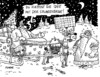 Cartoon: Rentierschlitten (small) by RABE tagged rentierschlitten,weihnachten,bescherung,weihnachtsmänner,christbaum,geschenke,schnee,advent,euro,sonne,sonnenenergie,solarzellen,strom,nacht,rentier,einsparung,schlitten