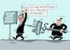 Cartoon: Scheuer Andi (small) by RABE tagged merz,kanzler,koalition,union,spd,klingbeil,cartoon,karikatur,pressezeichnung,farbcartoon,tagescartoon,db,bahn,frühling,frühjahr,frühjahrsputz,ice,zug,blumenkasten,blumenkästen,esc,songcontest,andi,scheuer,falschaussage,anklage,maut,millionenschaden,richter,lanze,paragraph