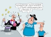 Cartoon: Verschwindikus (small) by RABE tagged merz,kanzler,koalition,union,spd,klingbeil,cartoon,karikatur,pressezeichnung,farbcartoon,tagescartoon,db,bahn,frühling,frühjahr,frühjahrsputz,ice,zug,blumenkasten,blumenkästen,esc,songcontest,umfragetief,beliebtheit,parteigenossen,rücktritt,wahlniederlage,sachsen,anhalt,afd,siegmund,wahlprognose,zauberei,magier,zauberer,zylinder,kaninchen,zaubertrick