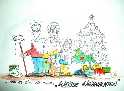 Cartoon: Weisse Weihnachten (medium) by erix tagged weihnachten