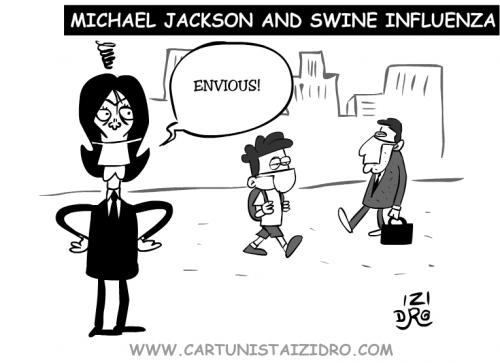 Cartoon: Swine influenza (medium) by izidro tagged swine,influenza