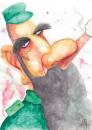 Cartoon: caricature Fidel (small) by izidro tagged fidel