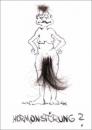 Cartoon: Hormonstörung? (small) by mele tagged frauen haare