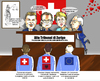 Cartoon: I razzisti svizzeri (small) by MDS tagged razzisti,svizzeri,cittadini,ue,junker,svizzera