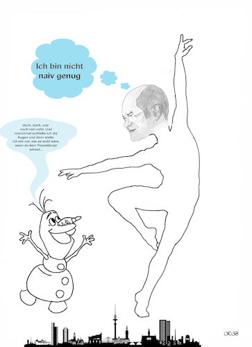 Cartoon: G20 - Manager (medium) by menschenskindergarten tagged hamburg,g20,hafengeburtstag,scholz