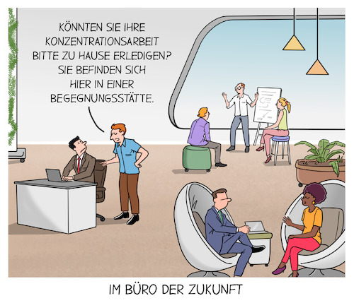 Cartoon: Begegnungsstätte (medium) by Cloud Science tagged büro,office,management,homeoffice,home,kommunikation,kollaboration,team,new,work,zukunft,innovation,begegnungsstätte,zusammenarbeit,digitalisierung,digital,tech,technik,technologie,arbeit,arbeitsplatz,büro,office,management,homeoffice,home,kommunikation,kollaboration,team,new,work,zukunft,innovation,begegnungsstätte,zusammenarbeit,digitalisierung,digital,tech,technik,technologie,arbeit,arbeitsplatz