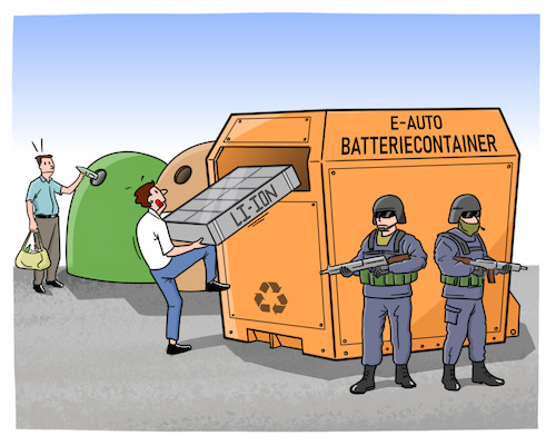 E-Auto Batterien Recycling
