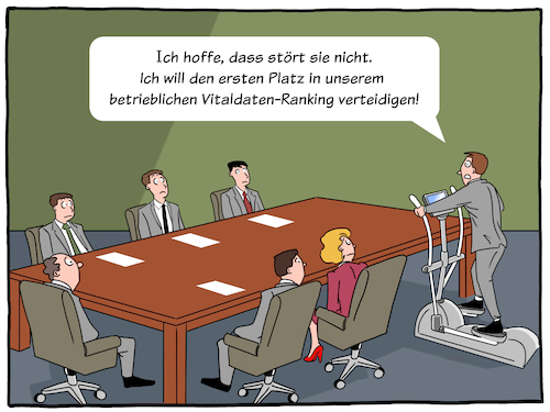 Cartoon: eHealth (medium) by Cloud Science tagged ehealth,gesundheit,gesundheitsmanagement,daten,tracker,tracking,vitaldaten,ueberwachung,ranking,gamification,leistung,bewertung,wettbewerb,meeting,digitalisierung,digital,innovation,versicherung,insurence,it,technologie,wearable,app,tech,technik,zukunft,cartoon,moeller,illustration,disruption,wandel,unternehmen,business,ehealth,gesundheit,gesundheitsmanagement,daten,tracker,tracking,vitaldaten,ueberwachung,ranking,gamification,leistung,bewertung,wettbewerb,meeting,digitalisierung,digital,innovation,versicherung,insurence,it,technologie,wearable,app,tech,technik,zukunft,cartoon,moeller,illustration,disruption,wandel,unternehmen,business