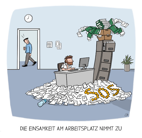 Cartoon: Einsamkeit (medium) by Cloud Science tagged einsamkeit,arbeitsplatz,büro,schreibtisch,isolation,kollegen,papier,aktenordner,palme,cartoon,humor,gesellschaftsatire,arbeitswelt,einsame,insel,überforderung,moderne,karikatur,sos,arbeitsplatzprobleme,mitarbeiter,motivation,bürokratie,teamarbeit,einsamkeit,arbeitsplatz,büro,schreibtisch,isolation,kollegen,papier,aktenordner,palme,cartoon,humor,gesellschaftsatire,arbeitswelt,einsame,insel,überforderung,moderne,karikatur,sos,arbeitsplatzprobleme,mitarbeiter,motivation,bürokratie,teamarbeit