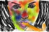 Cartoon: painting (small) by anupama tagged thz,digital,painting,done,in,corelpainter