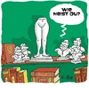Cartoon: Wie heist du? (small) by Vladimir Nen tagged büste,des,philosophen,denker,skulptur,geschichte,aus,fußabdruckeinheit,flirt,liebe
