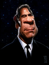 Cartoon: Tommy Lee Jones (small) by sting-one tagged mib,tommy,lee
