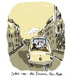 Cartoon: Senioren-Navi (small) by Bettina Bexte tagged tomtom navi senioren auto reise stadt fahrt sehschwäche