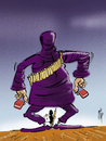 Cartoon: Wild Wild East (small) by stip tagged terrorism,charlie,hebdo,paris,is,al,qaeda