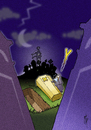 Cartoon: XY Death (small) by stip tagged cemetery graveyard death why unknown creepy spooky