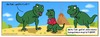 Cartoon: Schoolpeppers 175 (small) by Schoolpeppers tagged dinosaurier,mode,tyrannosaurus,rex