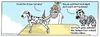 Cartoon: Schoolpeppers 278 (small) by Schoolpeppers tagged gott,religion,dalmartiner,zebra,schöpfung