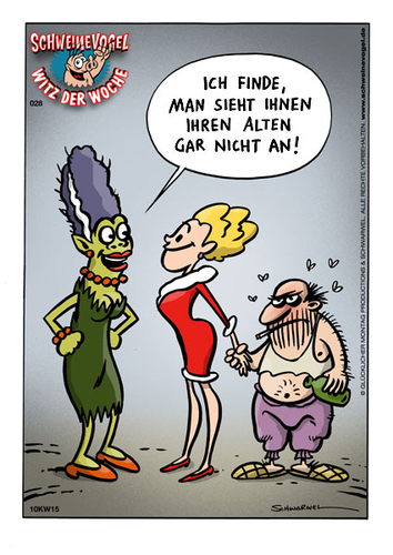 Cartoon: Schweinevogel Witz der Woche 028 (medium) by Schweinevogel tagged schweinevogel,funny,witz,cartoon,schwarwel
