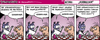 Cartoon: Schweinevogel Strip Verbrecher (small) by Schweinevogel tagged schwarwel,schweinevogel,iron,doof,verbrecher,preis,kosten,staat,regierung,politik,steuer,zitat