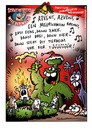 Cartoon: Schweinevogel Witz der Woche 057 (small) by Schweinevogel tagged weihnachten,kranz,advent,swampie,iron,doof,schweinevogel,schwarwel,witz,cartoon,kerze,party,feier,feuer,geschenke,feiern