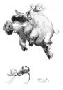 Cartoon: PIG (small) by pencil tagged pig