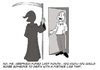 Cartoon: Death Be Not Wrong (small) by fonimak tagged death,angel,of,mistake,error