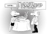 Cartoon: Hare Soup (small) by fonimak tagged restaurant,waiter,customer,soup,rabbit,bunny,hare