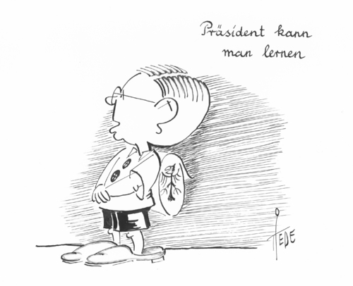 Cartoon: Präsident lernen (medium) by tiede tagged tiede,tiedemann,kreditaffäre,fernsehinterview,pressefreiheit,bundespräsident,wulff,wulff,bundespräsident,pressefreiheit,fernsehinterview,kreditaffäre,diekmann,kredit,kreditvergabe,chefredakteur,erklärungsnot,mailbox,handy