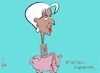 Cartoon: Christine Lagarde (small) by tiede tagged christine,lagarde,ezb,eu,währung,euro,frankfurt,tiede,cartoon,karikatur
