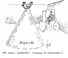 Cartoon: Dioxin-Skandal (small) by tiede tagged dioxin,hühnerei,futtermittel,verunreinigung,absatzrückgang,lagerung