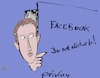 Cartoon: Privacy (small) by tiede tagged zuckerberg,facebook,privacy,cambridge,analytics,tiede,cartoon,karikatur