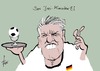 Cartoon: Schweinsteiger (small) by tiede tagged bastian,schweinsteiger,europameisterschaft,ukraine,frankreich,fussball,tiede,cartoon,karikatur