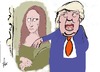 Cartoon: Trump Sexismus (small) by tiede tagged donald,trump,sexismus,clinton,tiede,tiedemann,cartoon,karikatur