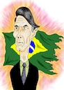 Cartoon: Bolsonaro - president of Brazil (small) by Guto Camargo tagged brazil,bolsonaro,president